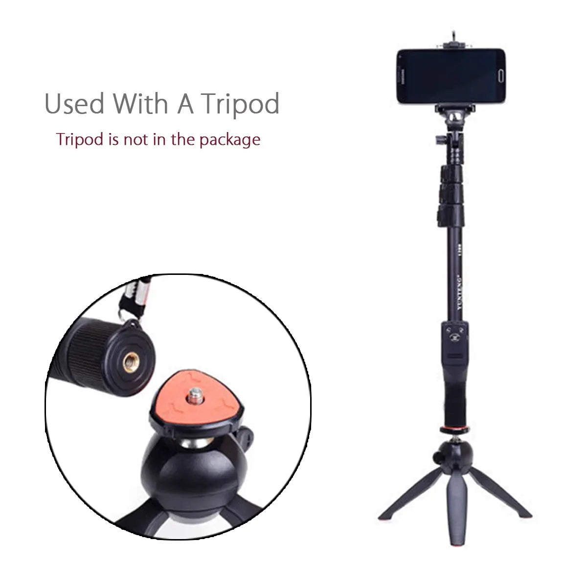 YunTeng 1288 Extendable bluetooth Remote Control  Selfie Stick Monopod for Phone Gopro Camera YunTeng 1288 Extendable bluetooth Remote Control  Selfie Stick Monopod for Phone Gopro Camera